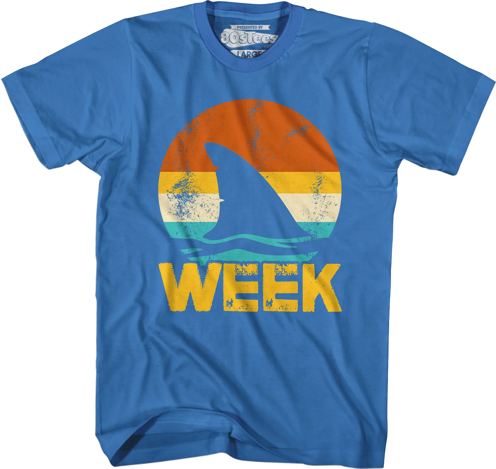 Retro Shark Week T-Shirt - Image 6