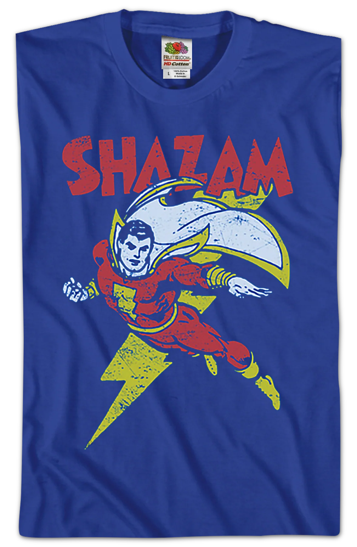 Retro Shazam DC Comics T-Shirt - Image 2