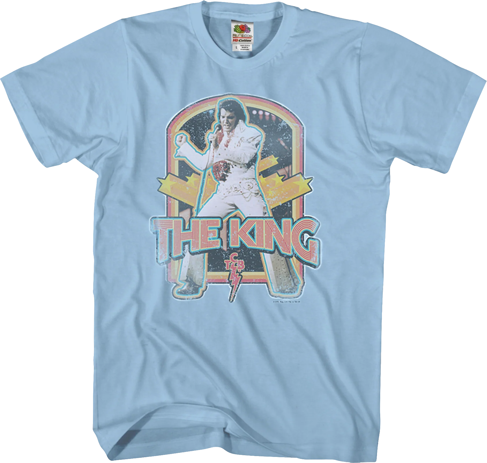 Retro The King Elvis Presley T-Shirt