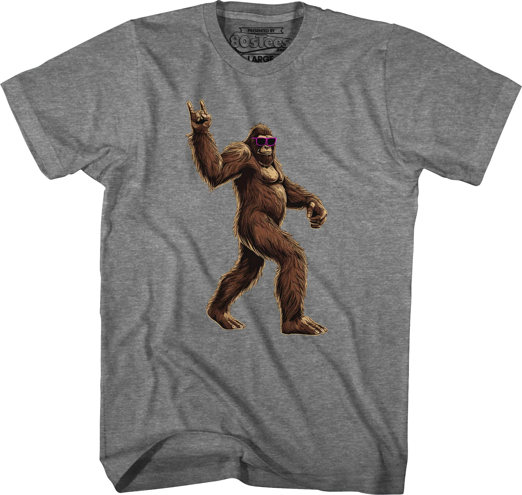 Rock On Bigfoot T-Shirt - Image 3