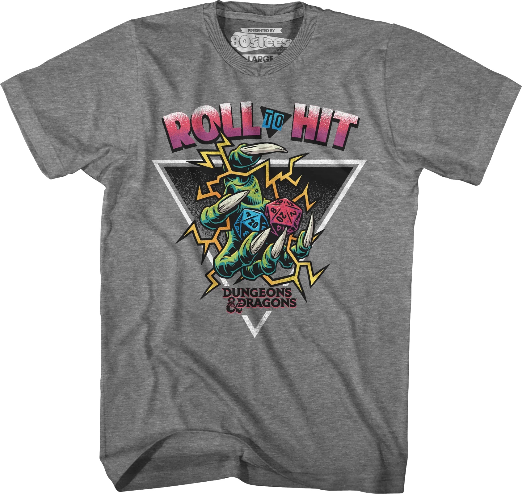 Roll To Hit Dungeons & Dragons T-Shirt