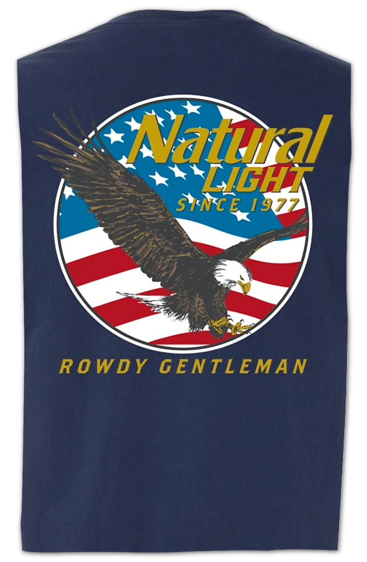Rowdy Gentleman Natural Light T-Shirt - Image 2