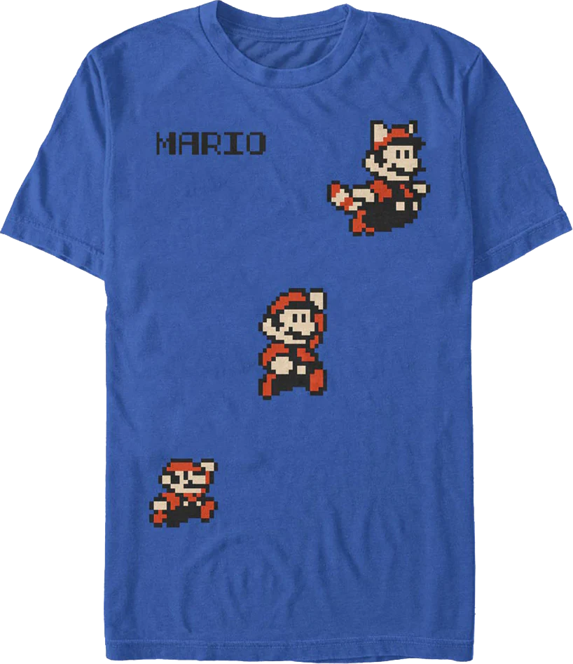 Run, Jump, Fly Super Mario Bros. T-Shirt