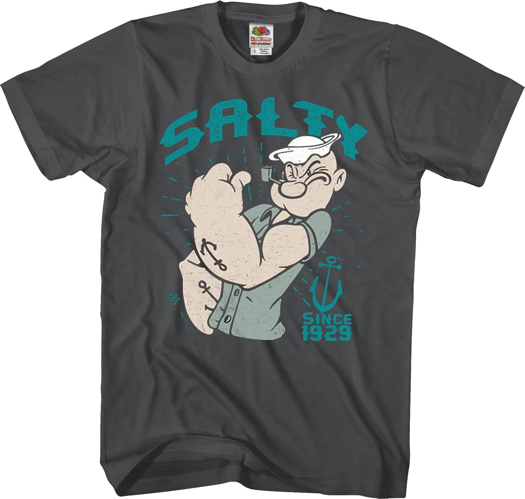 Salty Since 1929 Popeye T-Shirt
