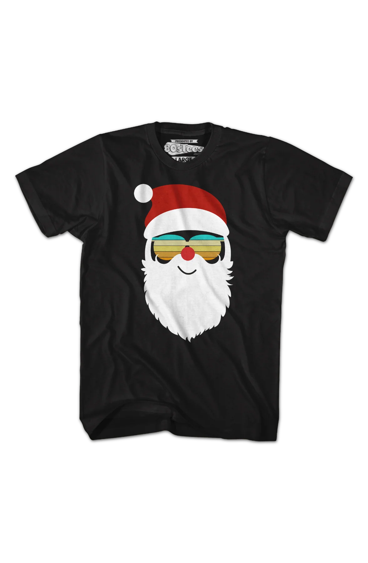 Santa Claus Cool Shades T-Shirt - Image 2