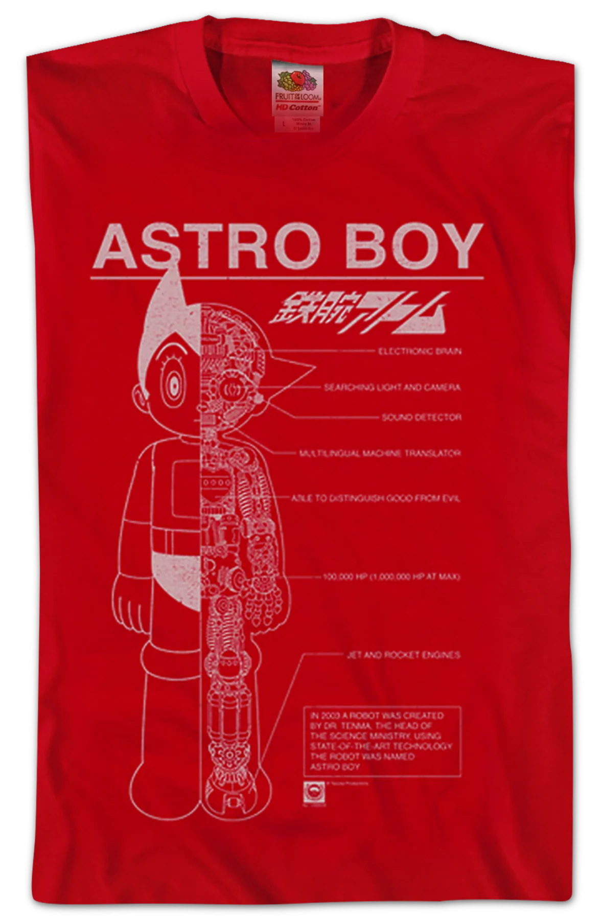 Schematic Astro Boy T-Shirt - Image 2