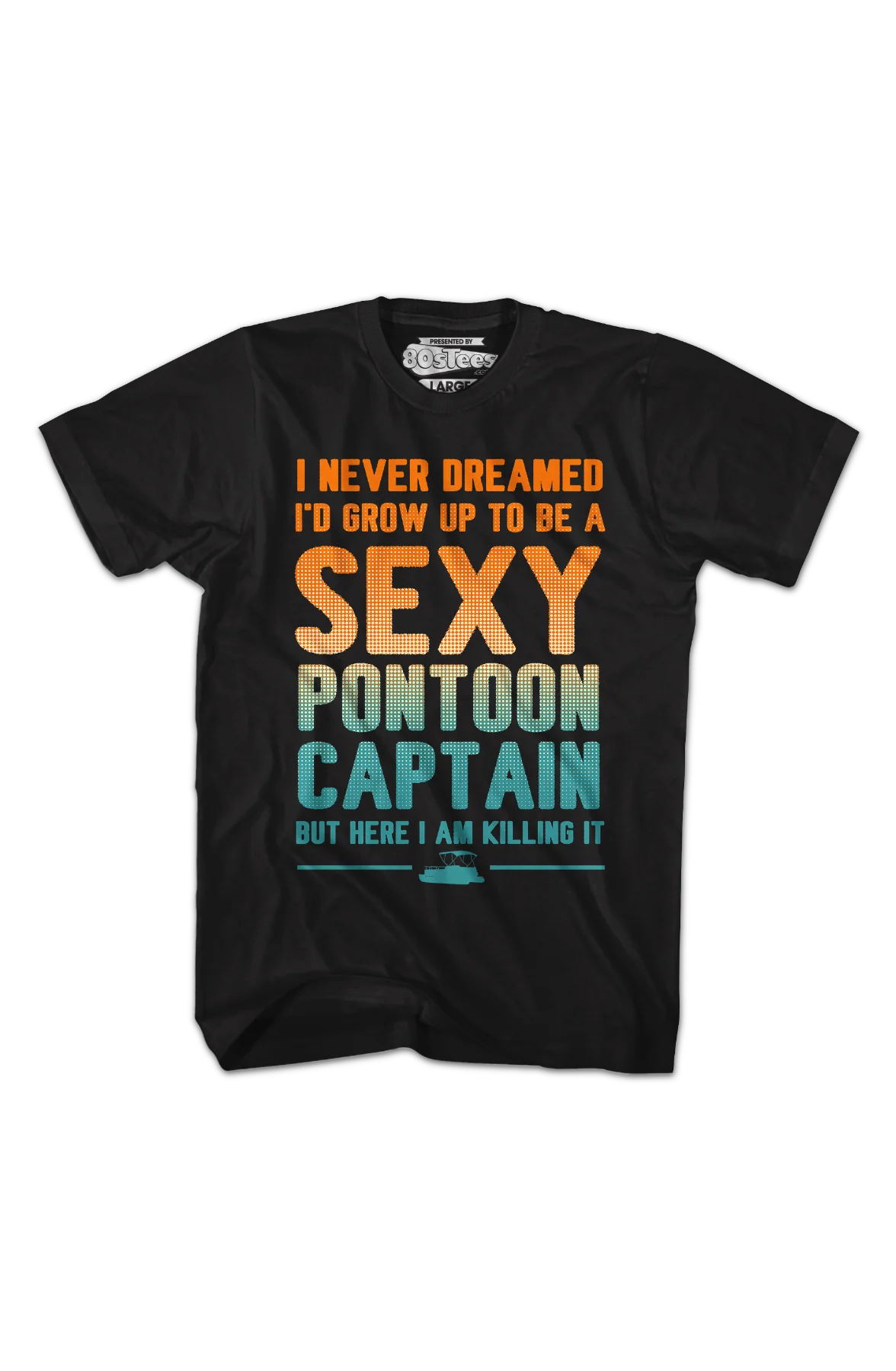 Sexy Pontoon Captain T-Shirt - Image 2