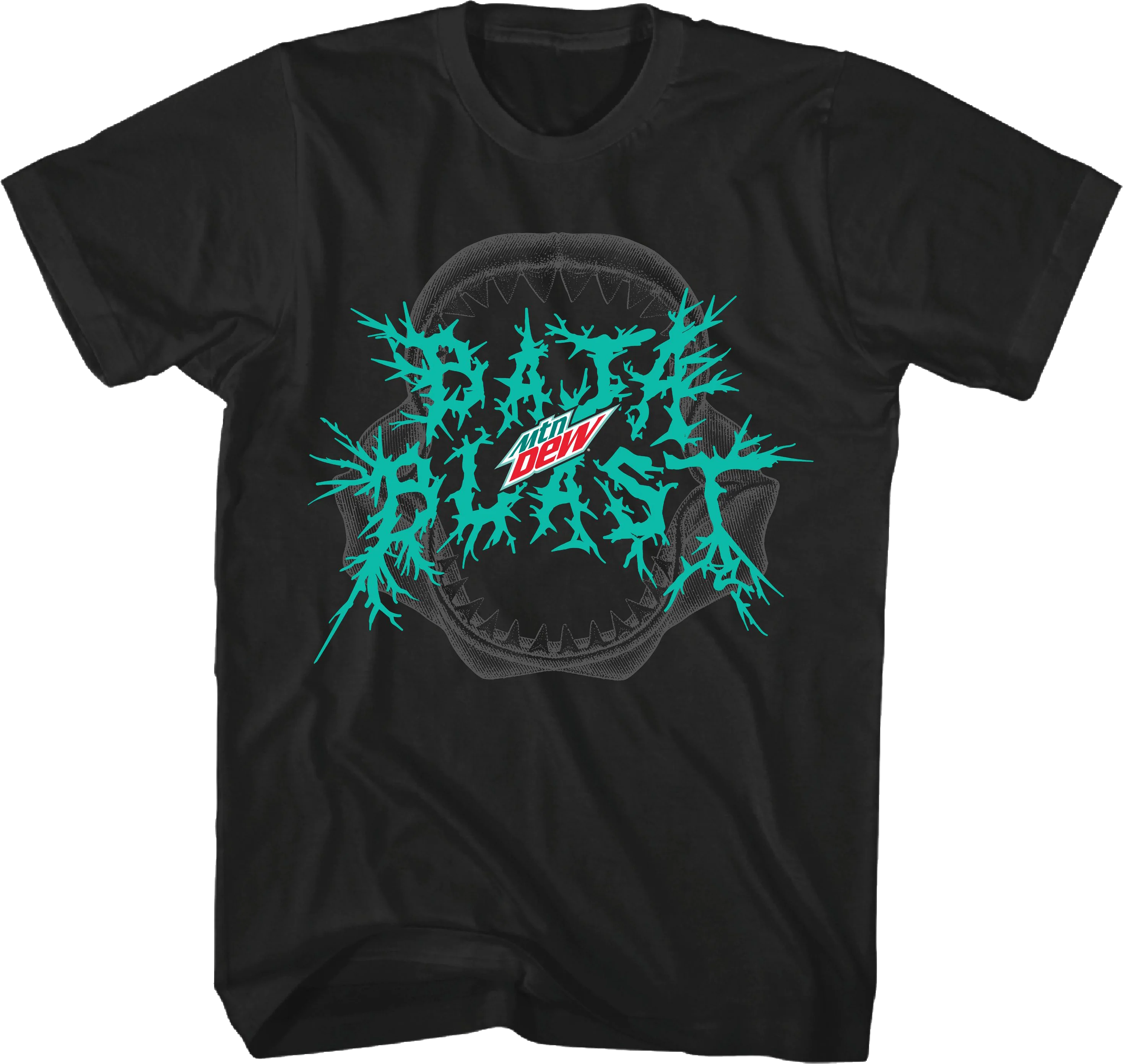 Shark Attack Baja Blast Mountain Dew T-Shirt