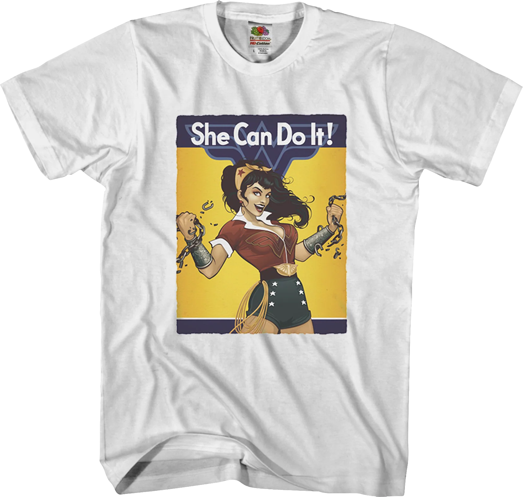 She Can Do It Wonder Woman T-Shirt