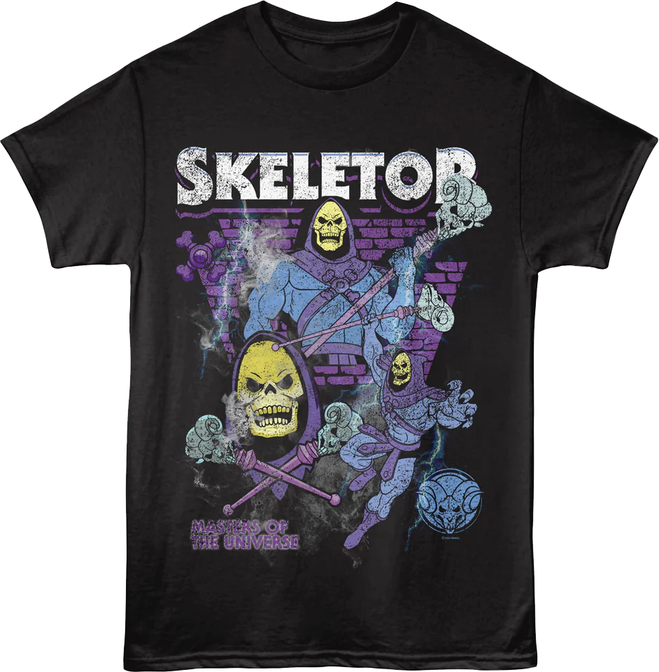 Skeletor Collage Masters of the Universe T-Shirt