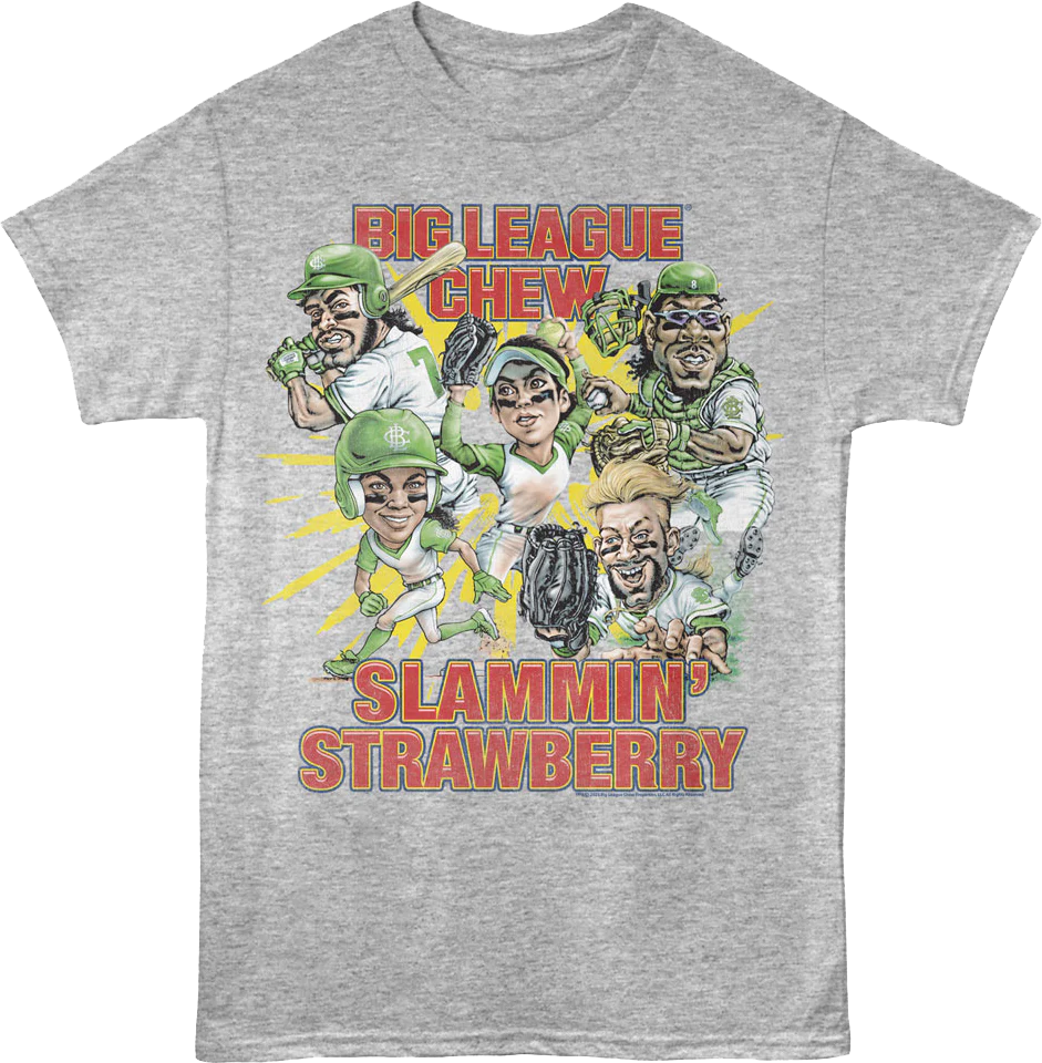 Slammin' Strawberry Big League Chew T-Shirt