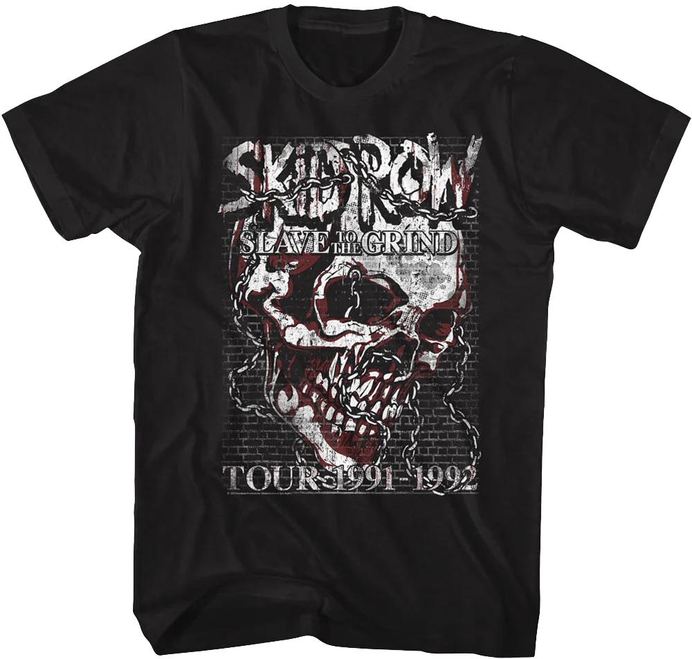 Slave To The Grind Skid Row T-Shirt