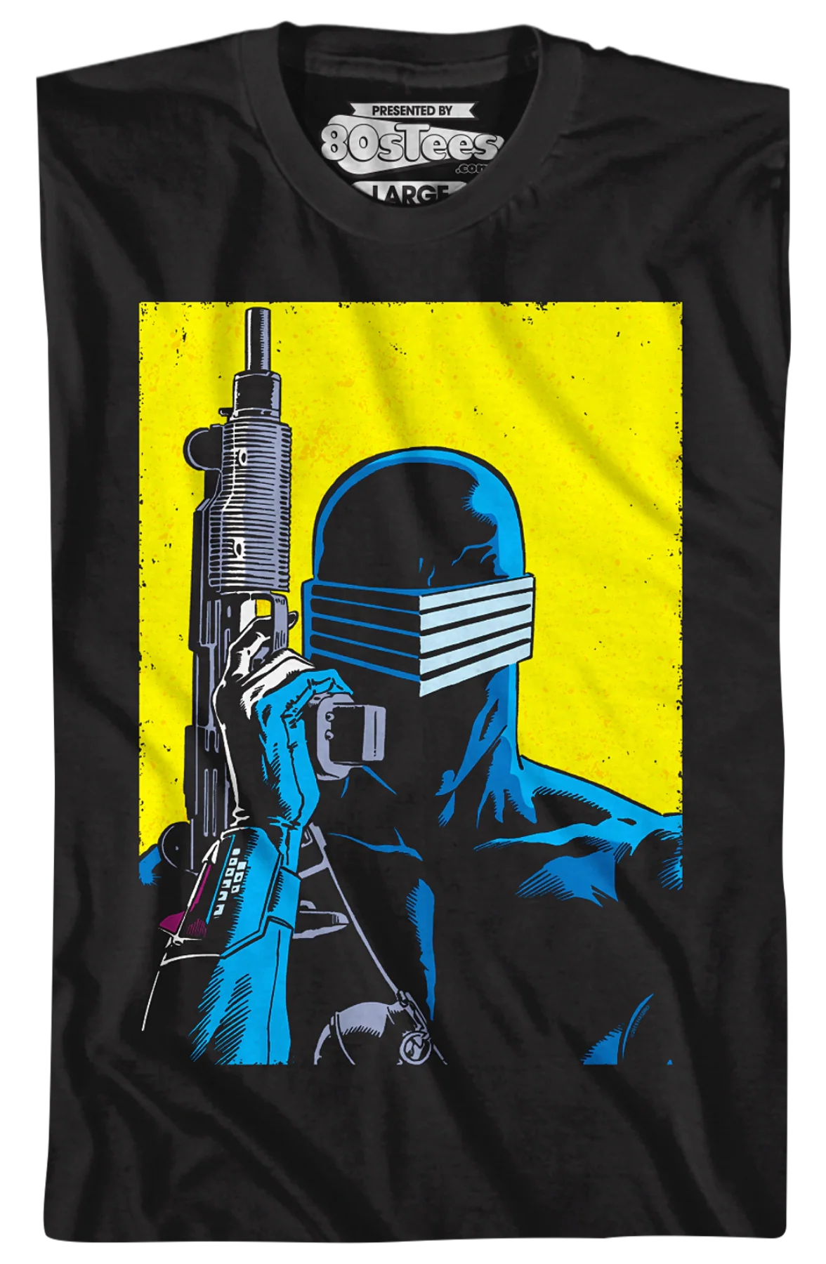 Snake Eyes Pit-Fall Cover GI Joe T-Shirt - Image 2