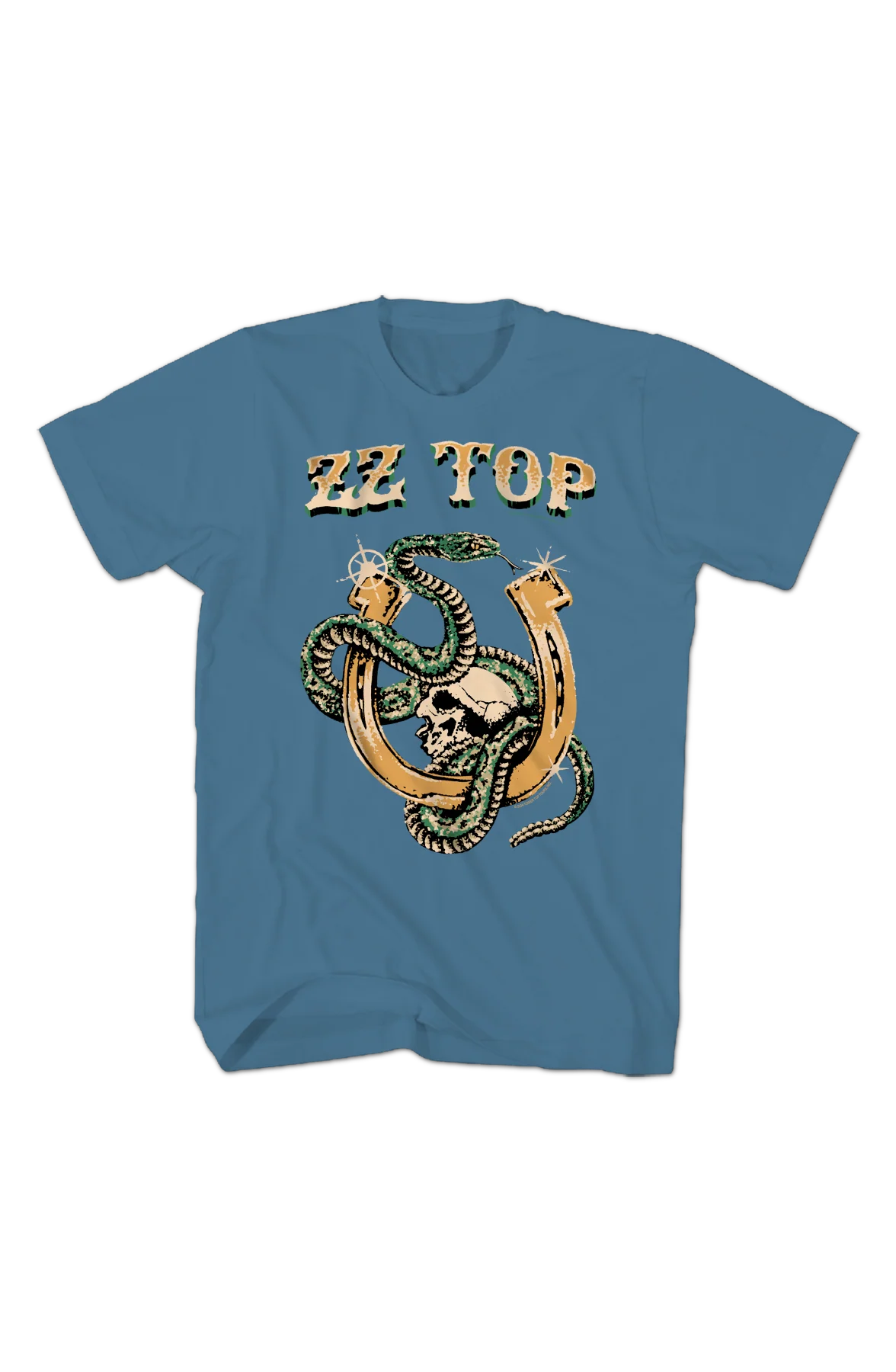 Snake & Skull ZZ Top T-Shirt - Image 2