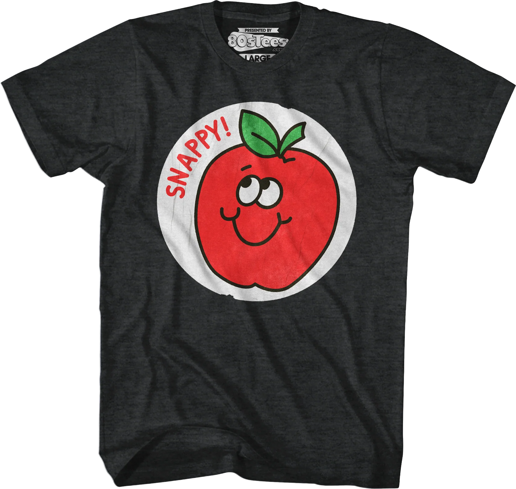 Snappy Apple Scratch & Sniff Sticker T-Shirt - Image 9