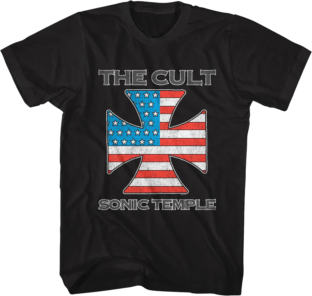 Sonic Temple Cross The Cult T-Shirt