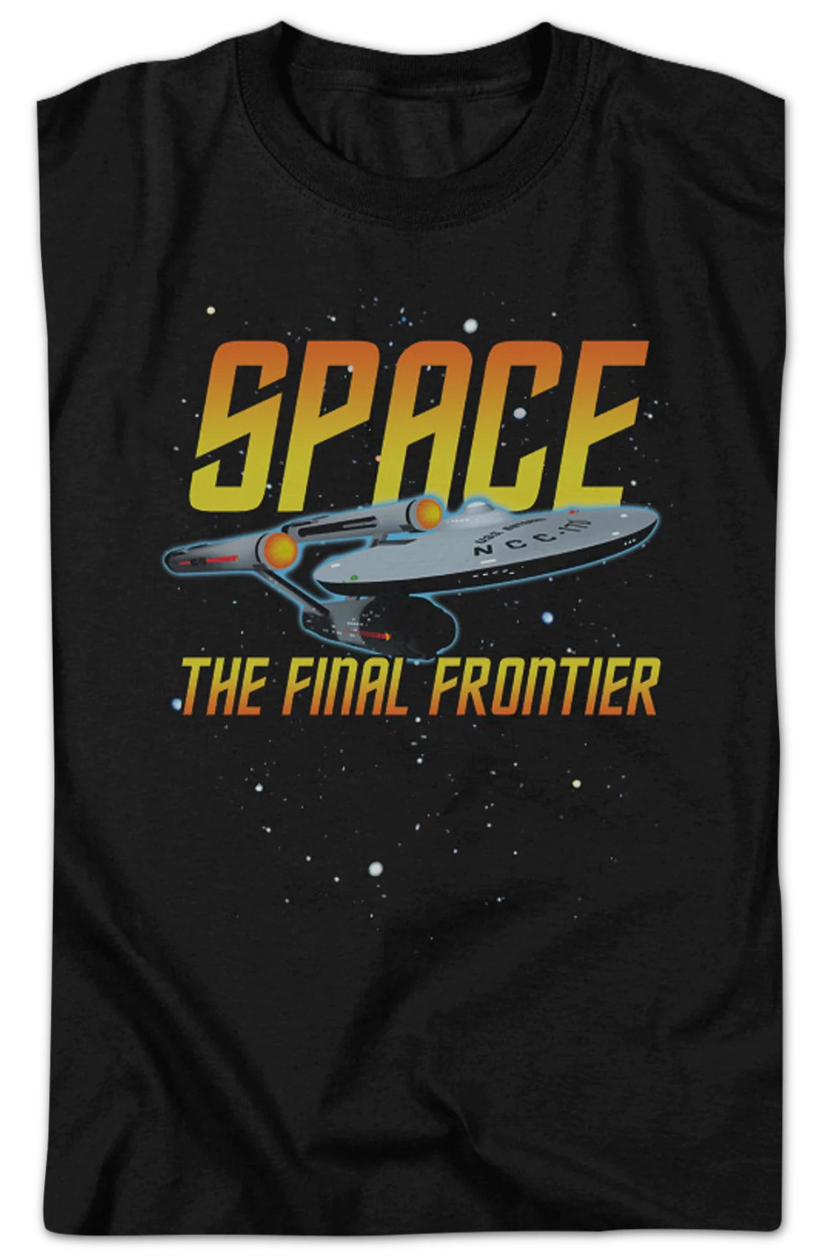 Space The Final Frontier Star Trek T-Shirt - Image 2