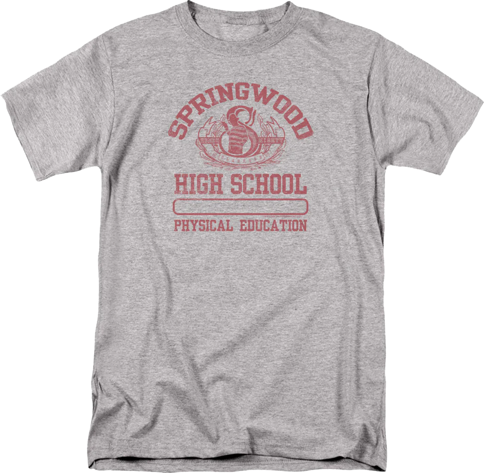 Springwood High School Nightmare On Elm Street T-Shirt