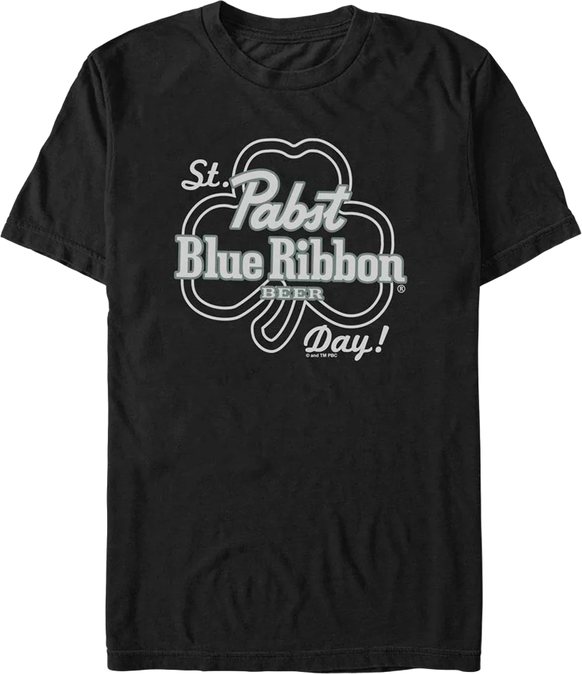 St. Pabst Blue Ribbon Day Pabst T-Shirt