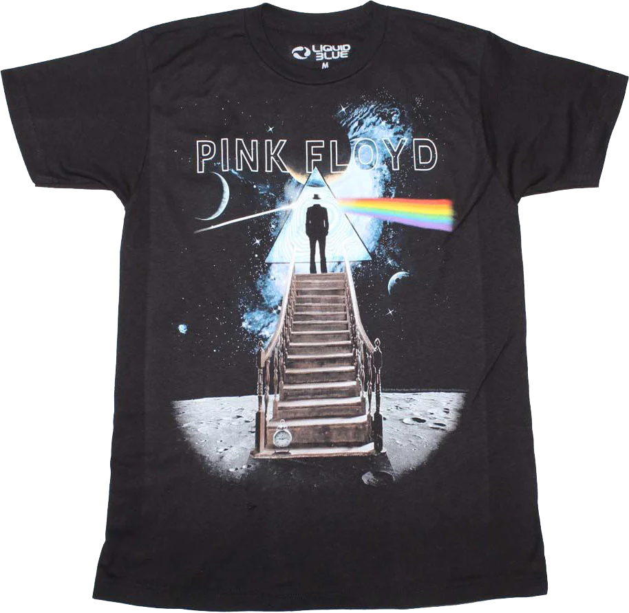 Stairway To The Moon Pink Floyd T-Shirt