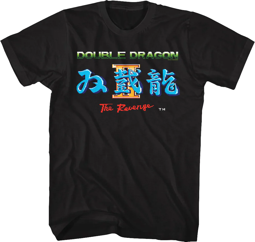 Start Screen Double Dragon II: The Revenge T-Shirt