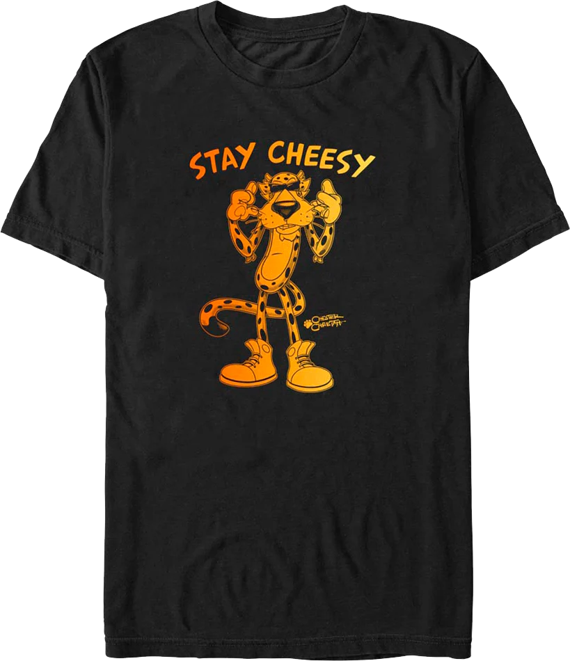 Stay Cheesy Gradient Cheetos T-Shirt