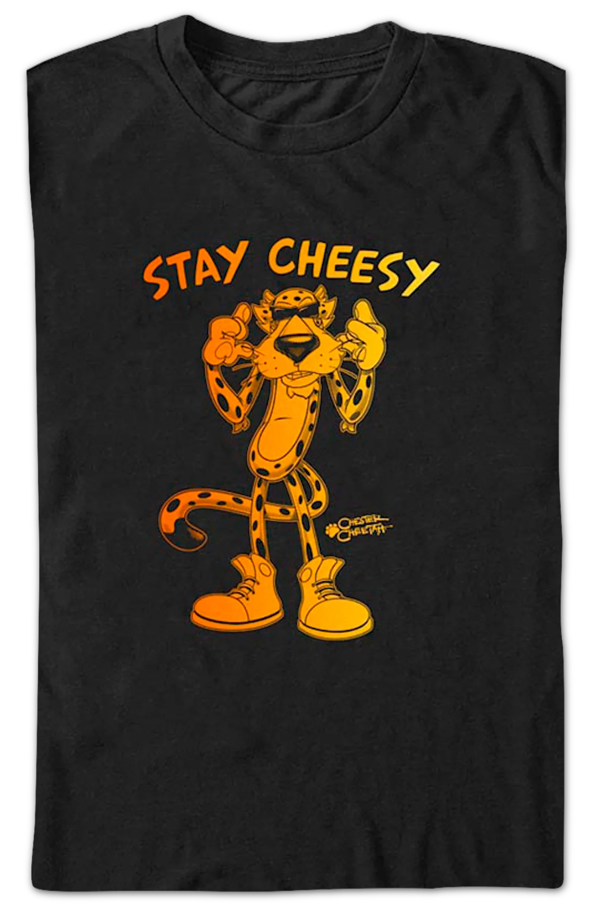 Stay Cheesy Gradient Cheetos T-Shirt - Image 2