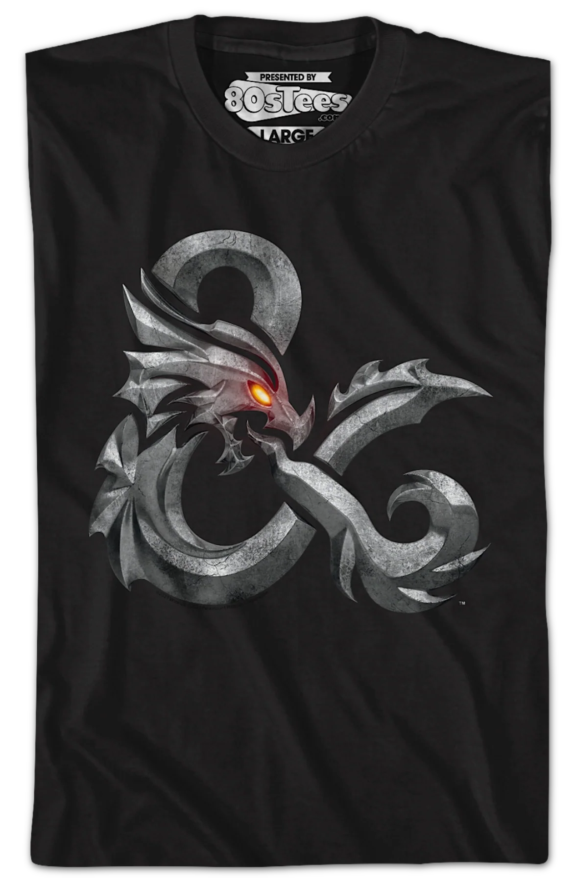 Stone Logo Dungeons & Dragons T-Shirt - Image 2