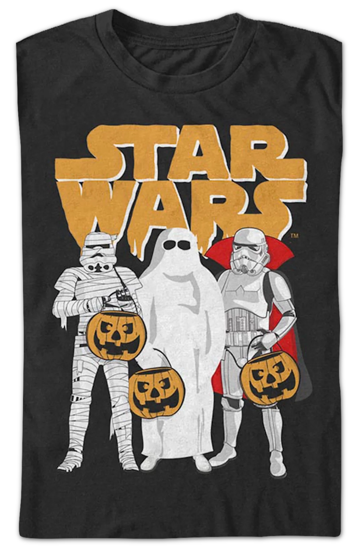 Stormtroopers Trick Or Treating Star Wars T-Shirt - Image 2