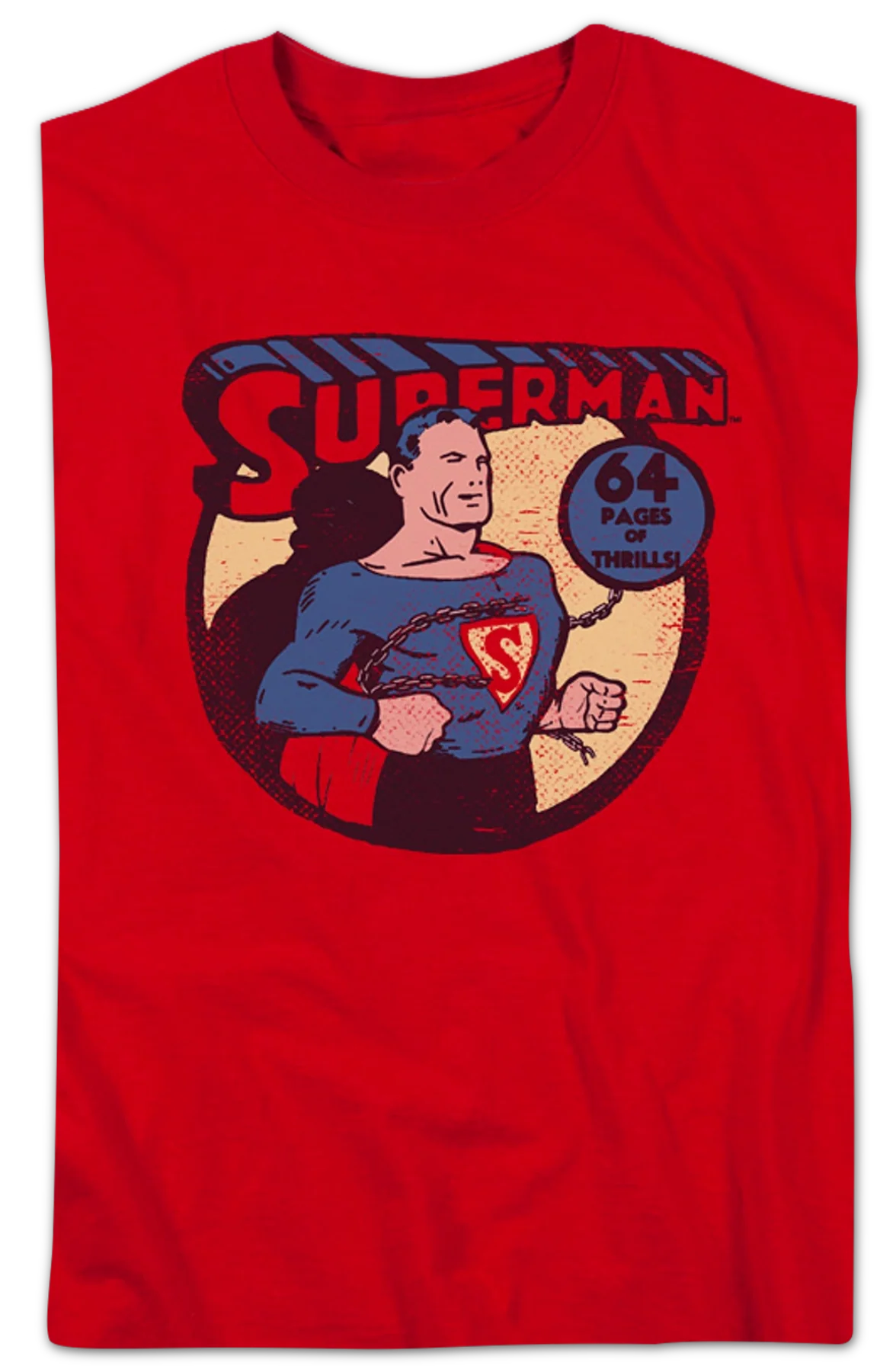 Superman 64 Pages Of Thrills DC Comics T-Shirt - Image 2