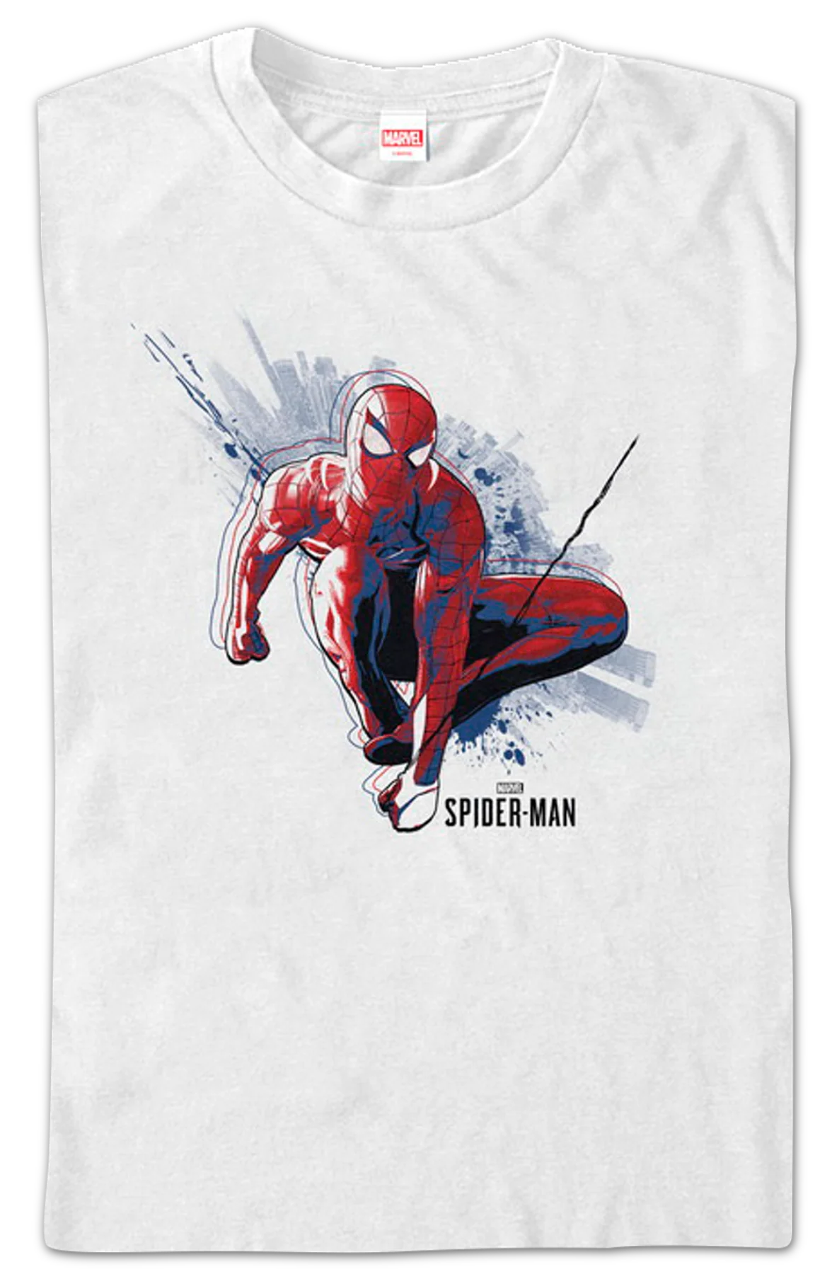 Swinging Spider-Man T-Shirt - Image 2