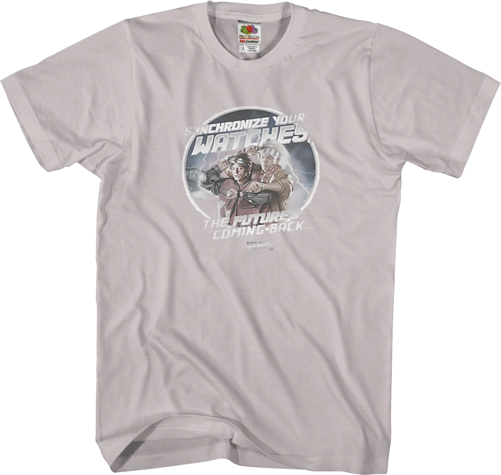 Synchronize Your Watches Back To The Future T-Shirt