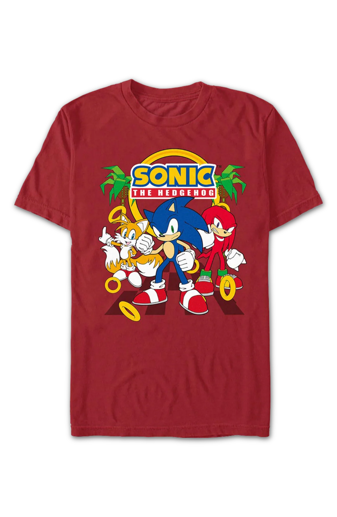 Tails, Knuckles & Sonic The Hedgehog T-Shirt - Image 2