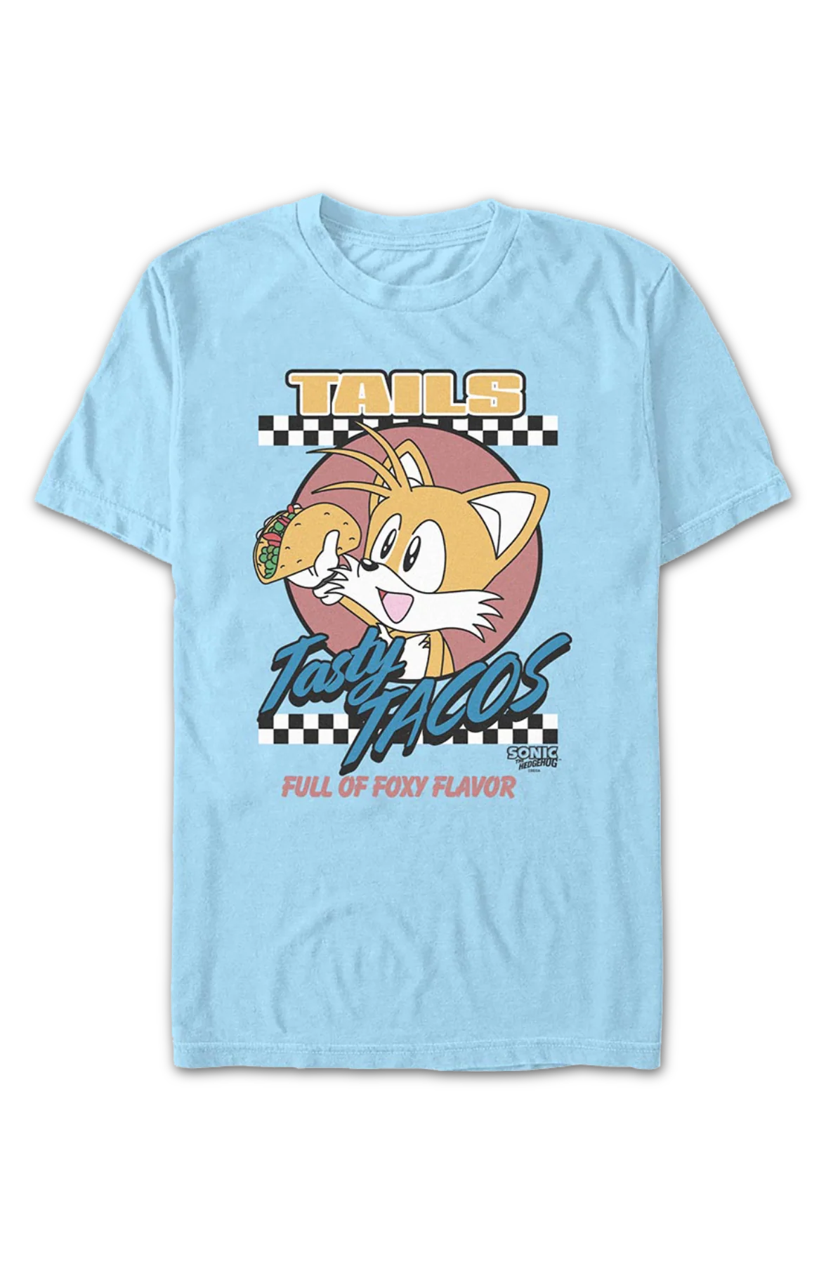 Tails Tasty Tacos Sonic The Hedgehog T-Shirt - Image 2