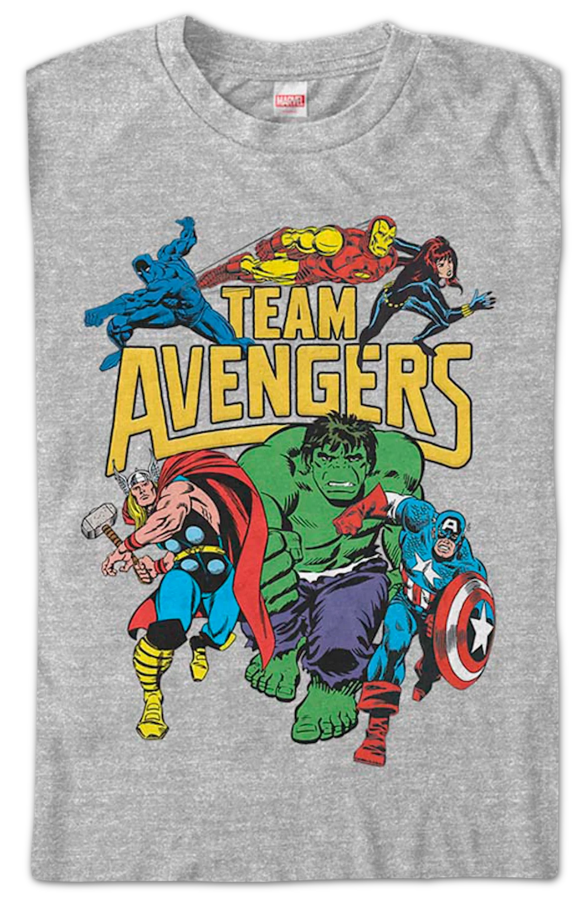 Team Avengers Marvel Comics T-Shirt - Image 2