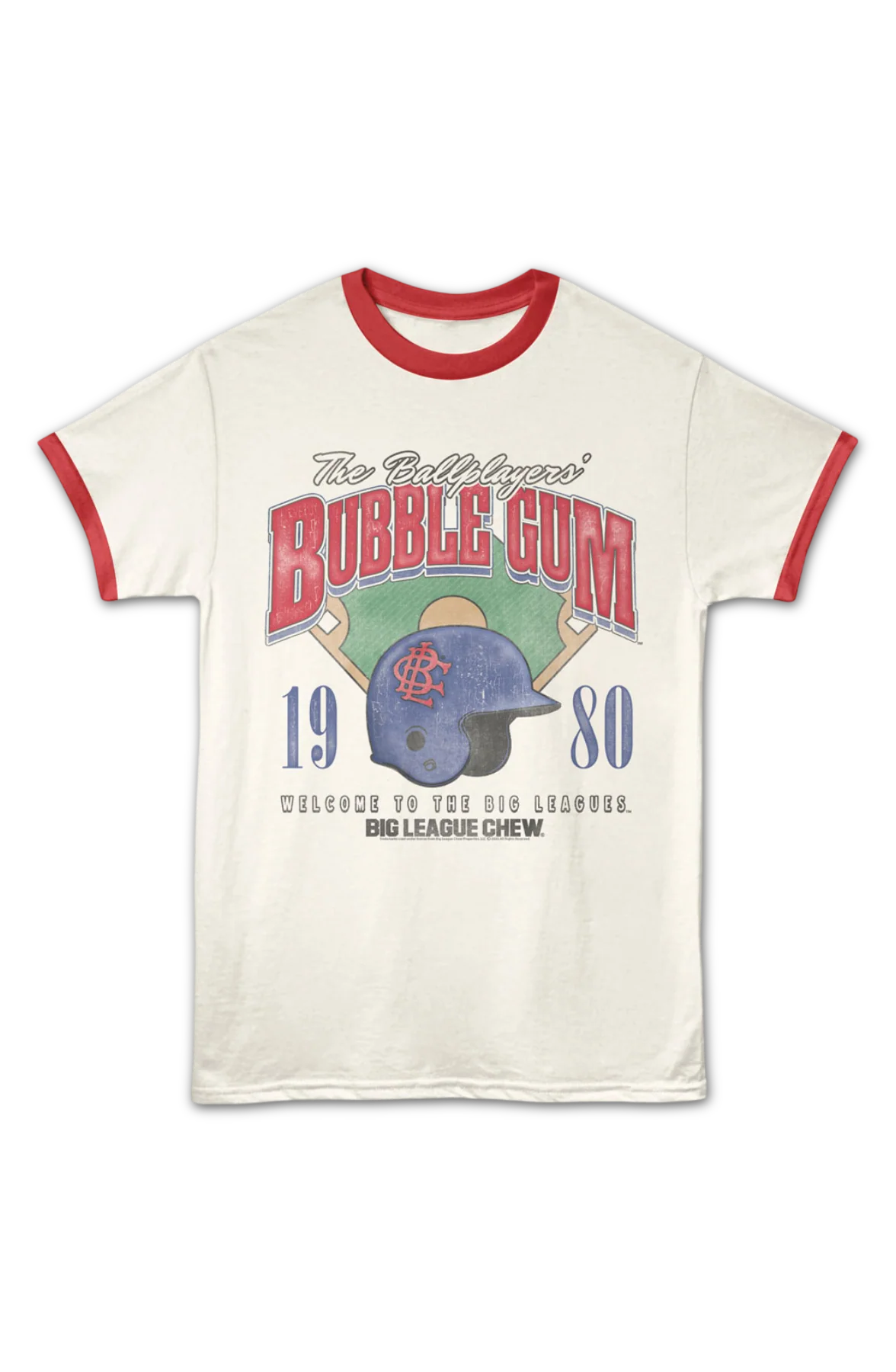 The Ballplayers' Bubble Gum Big League Chew Ringer Shirt - Image 2