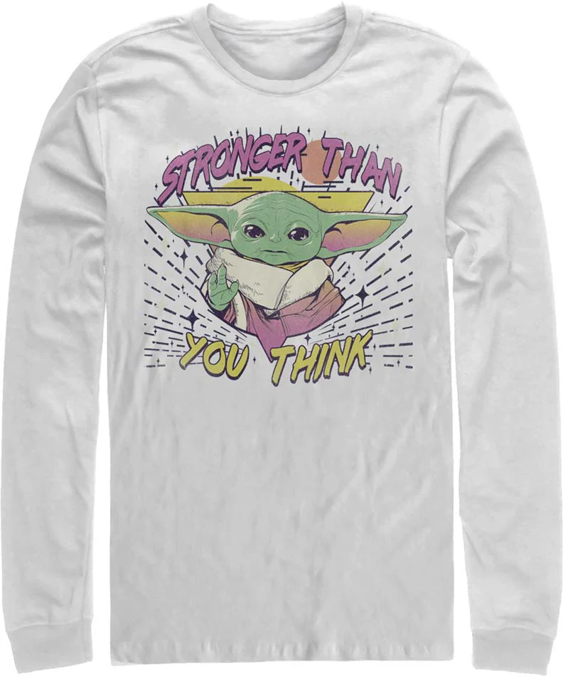 The Child Stronger The Mandalorian Star Wars Long Sleeve Shirt