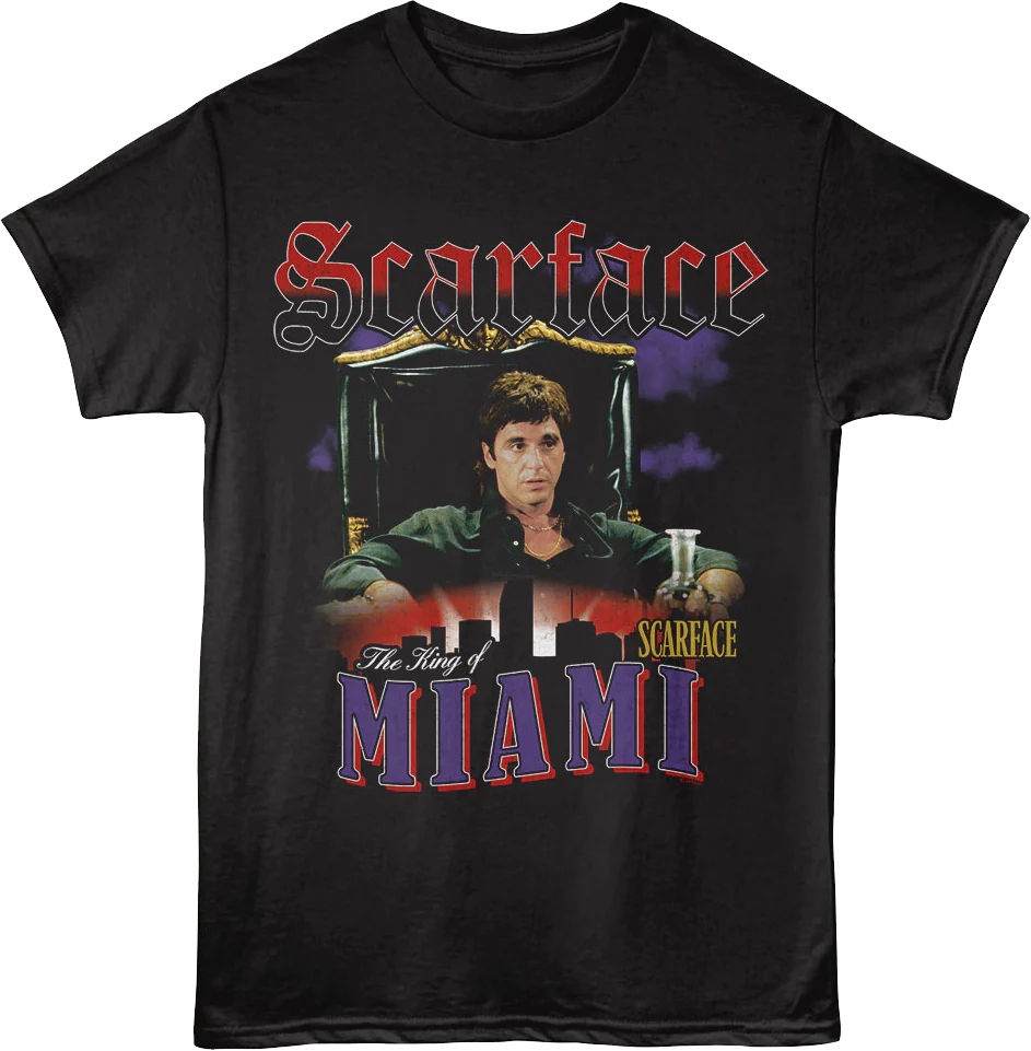 The King of Miami Scarface T-Shirt