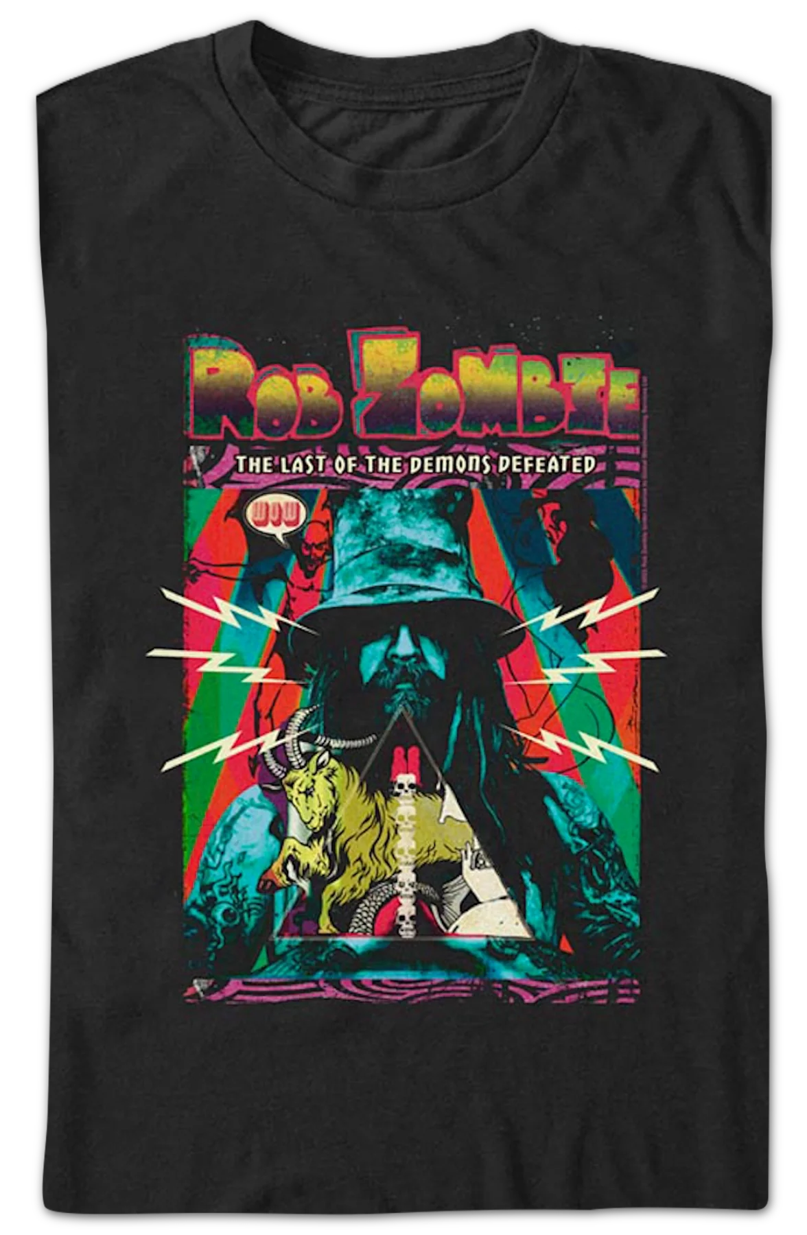 The Last Of The Demons Defeated Rob Zombie T-Shirt - Image 2