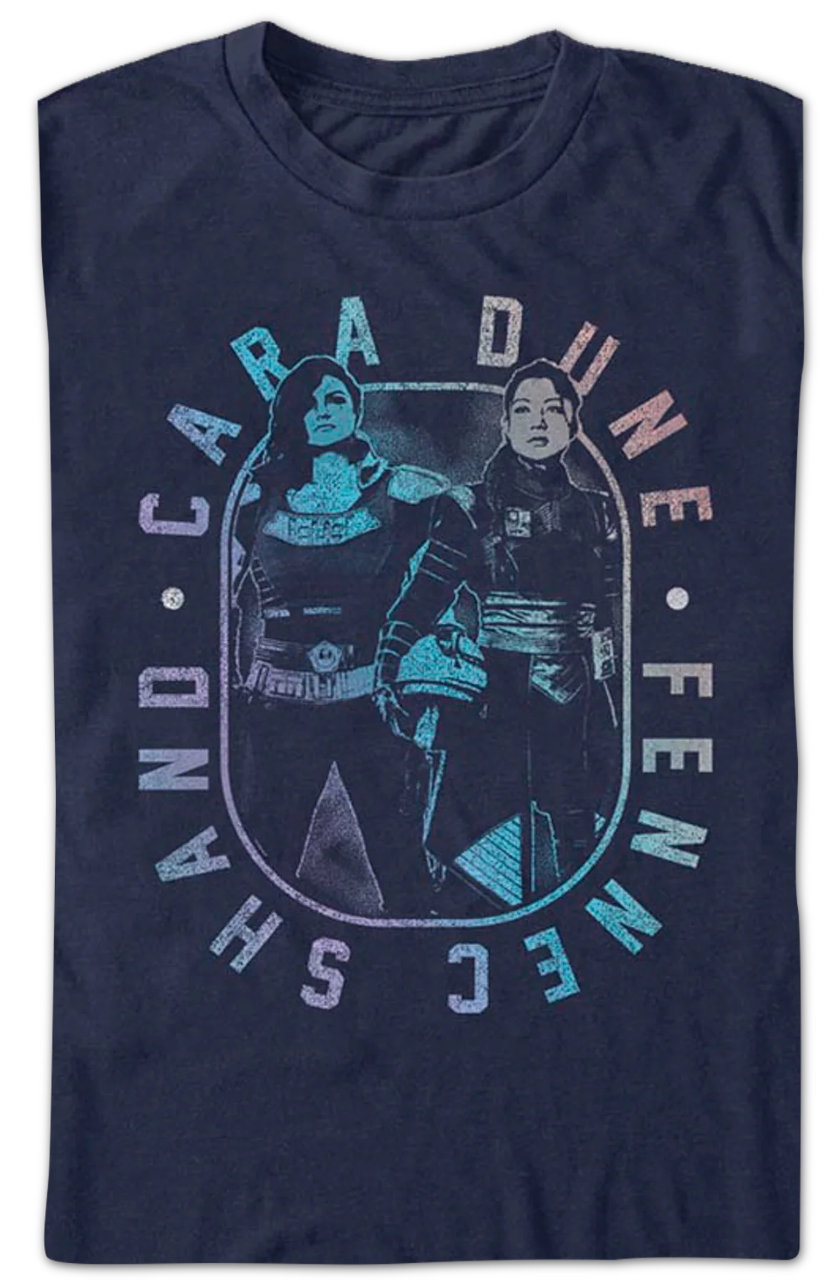 The Mandalorian Cara Dune Fennec Shand Star Wars T-Shirt - Image 2