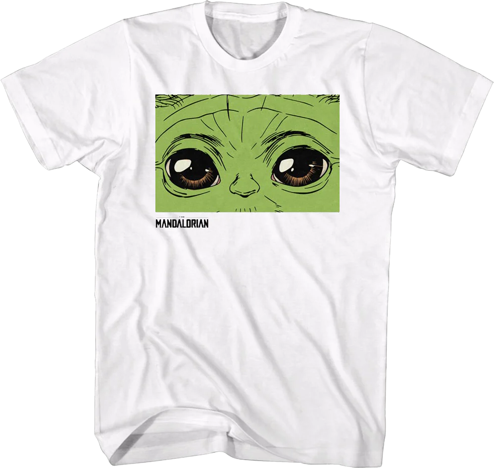 The Mandalorian Child's Eyes Star Wars T-Shirt