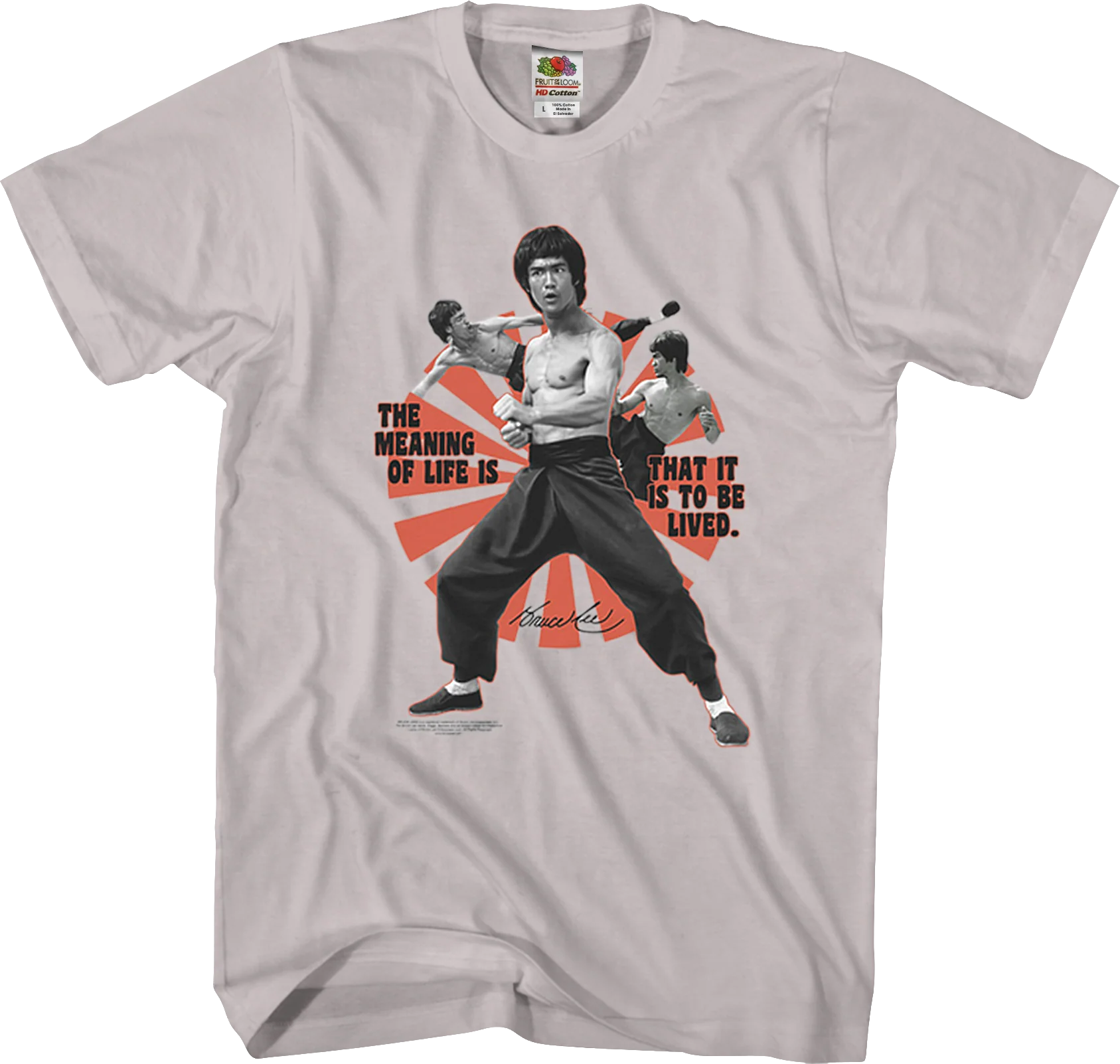 The Meaning Of Life Bruce Lee T-Shirt