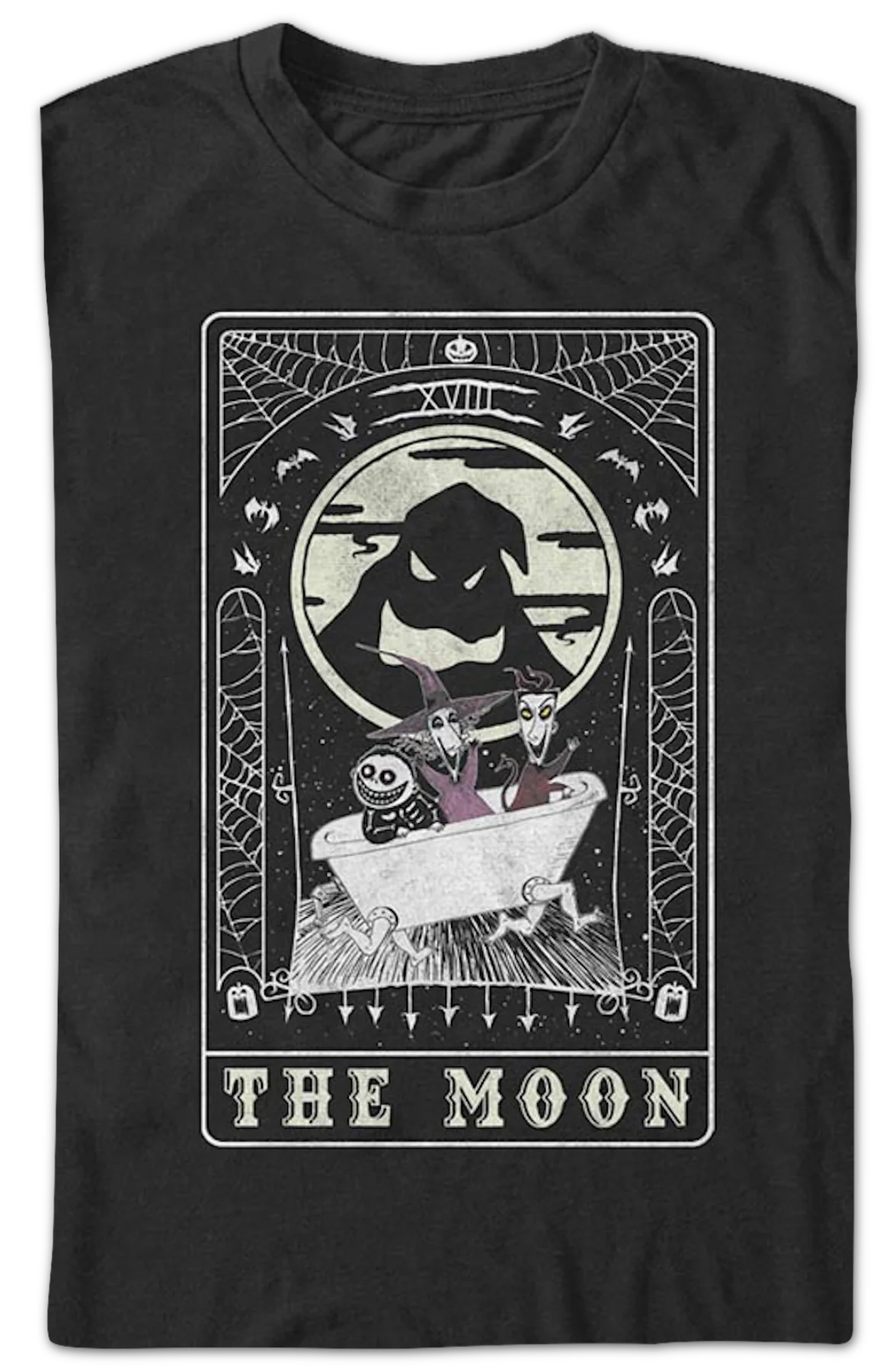 The Moon Nightmare Before Christmas T-Shirt - Image 2