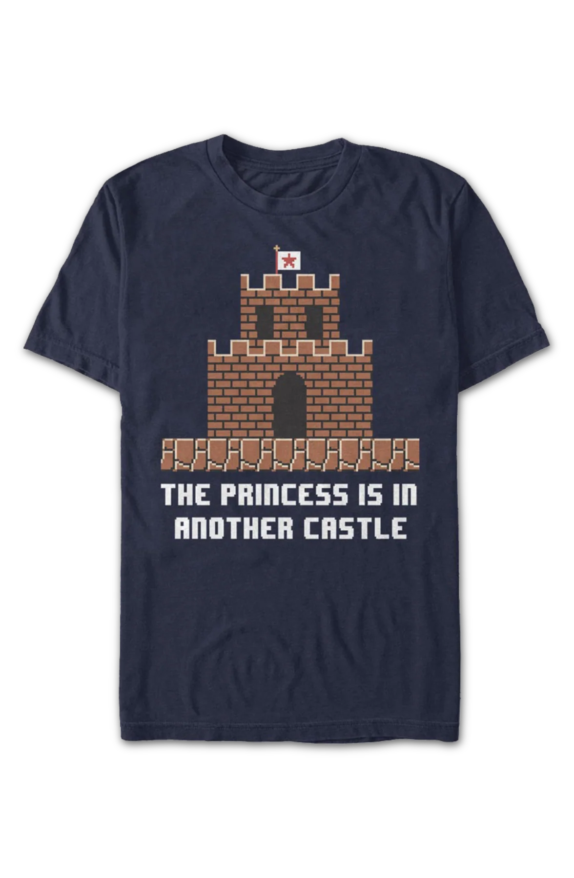 The Princess Is In Another Castle Super Mario Bros. T-Shirt - Image 2