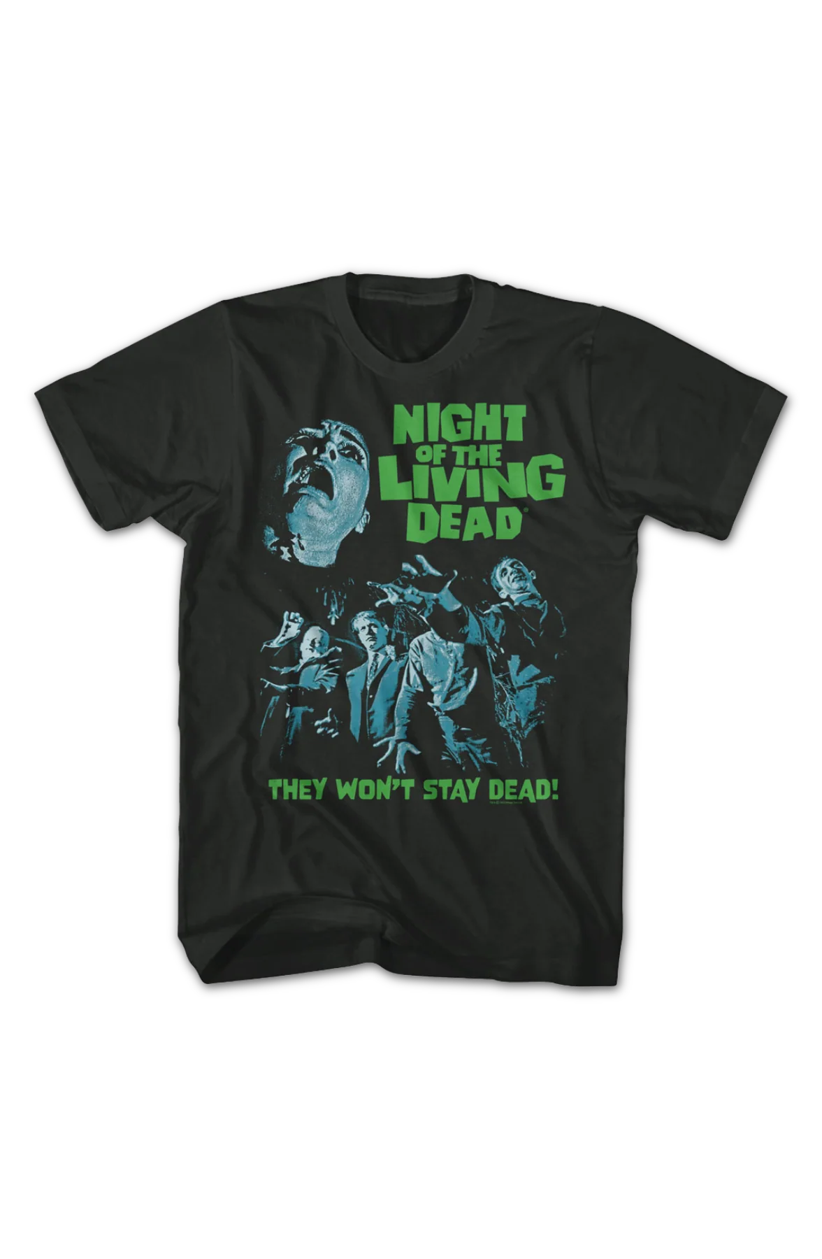 They Won't Stay Dead Night Of The Living Dead T-Shirt - Image 2