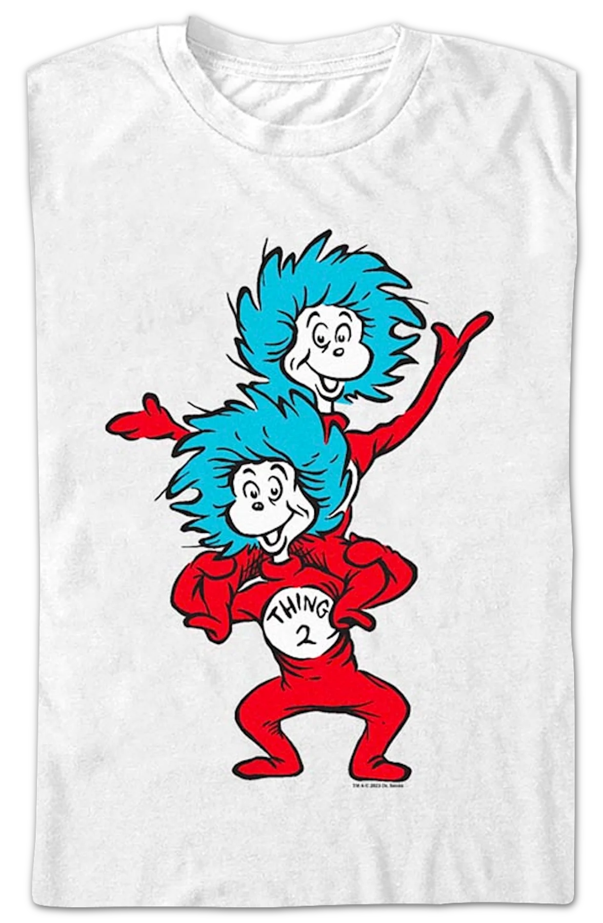 Thing One & Thing Two Dr. Seuss T-Shirt - Image 2