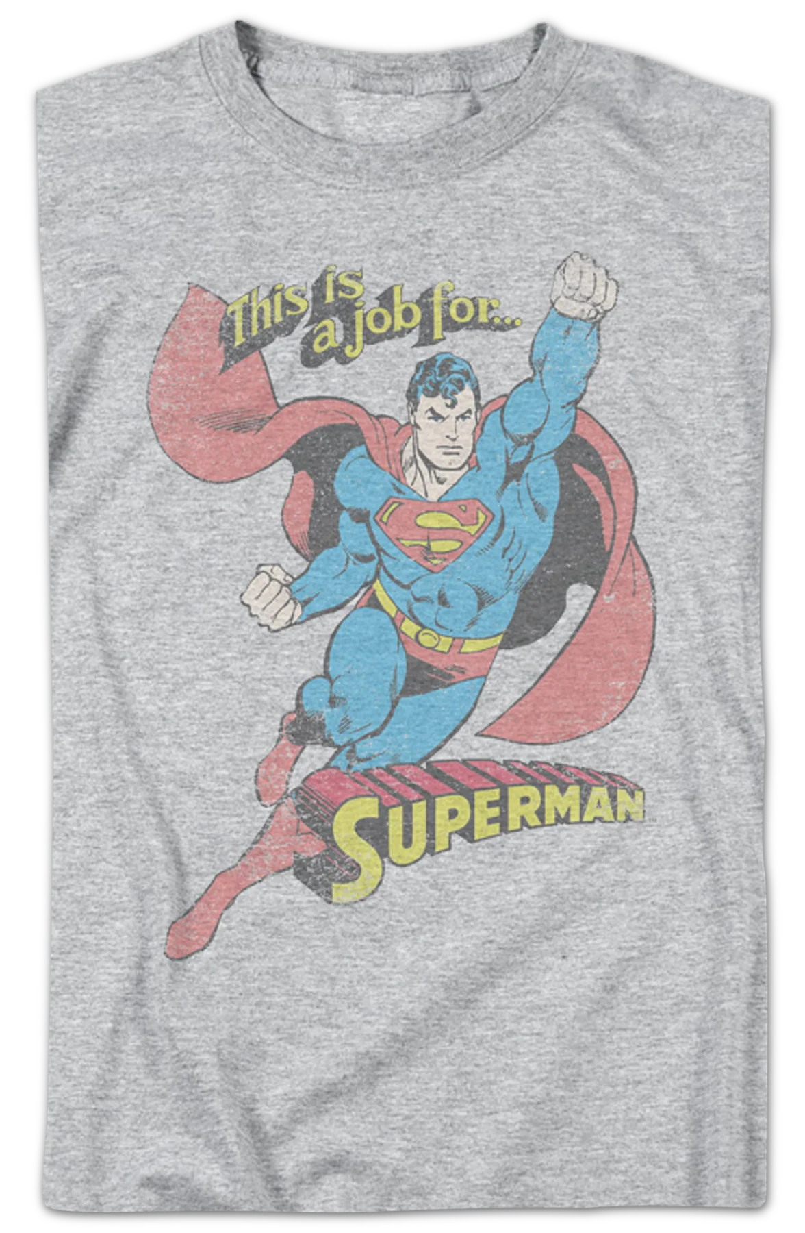 This Is A Job For Superman DC Comics T-Shirt - Image 2