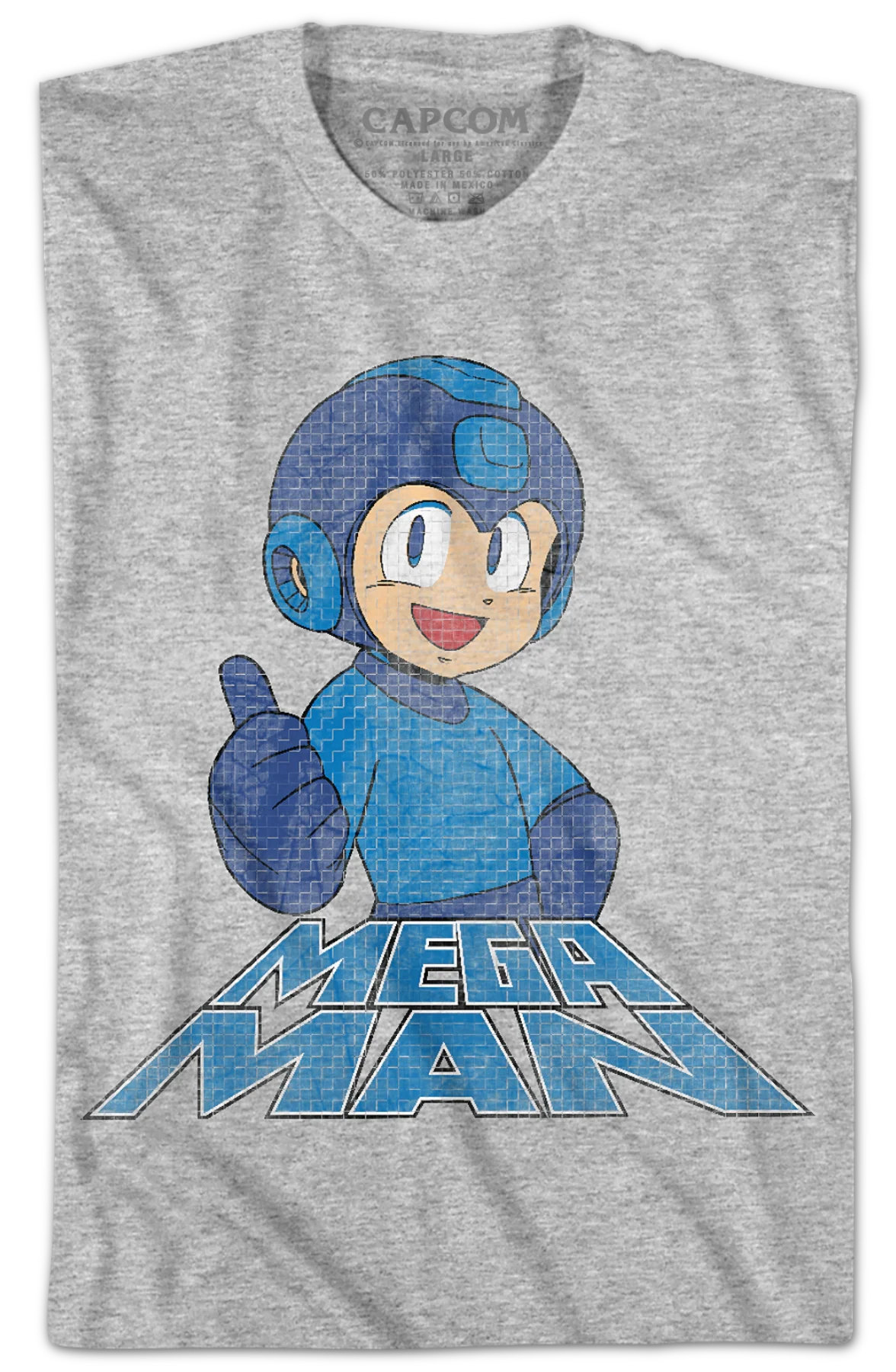Thumb Up Mega Man T-Shirt - Image 2