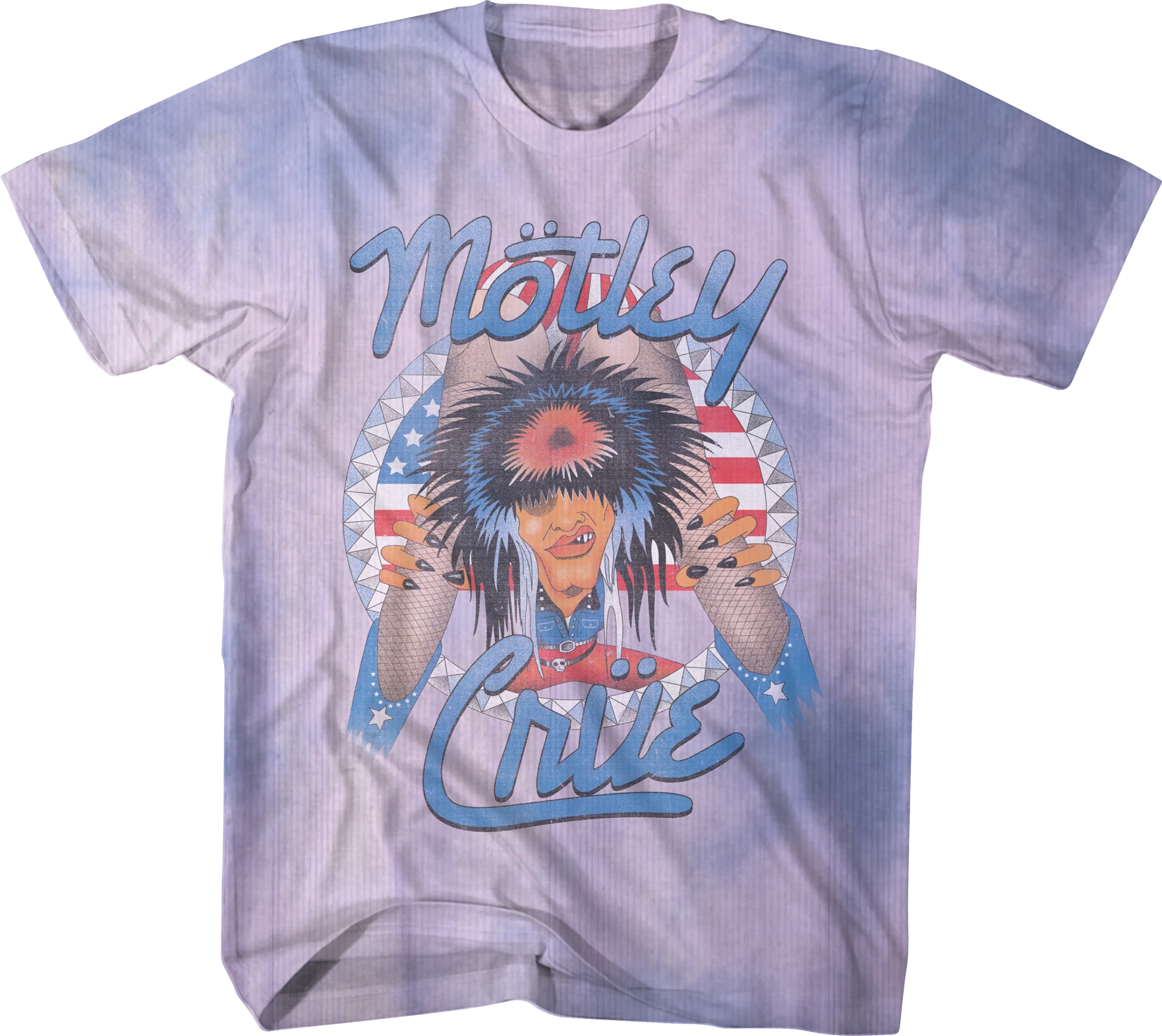 Tie Dye Allister Fiend Motley Crue T-Shirt