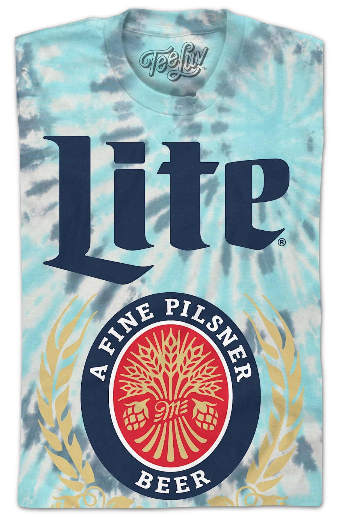 Tie Dye Miller Lite T-Shirt - Image 2